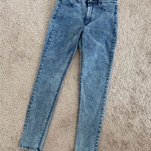 American Eagle Outfitters High Rise Light Washed Women's Blue Jeans size 4 short